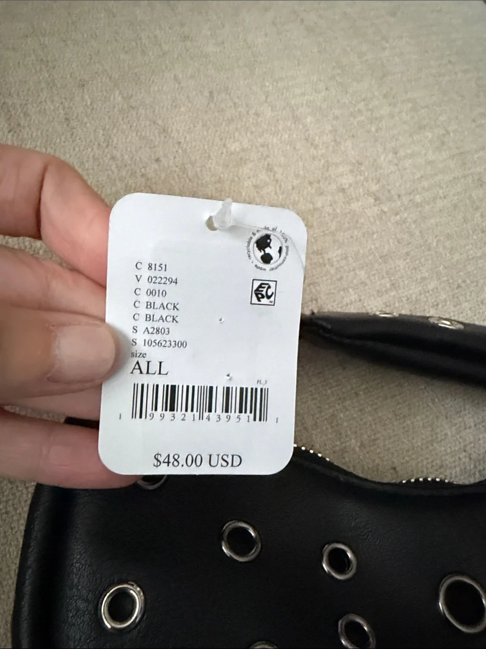 Free People Baby Carryall Charm Bag